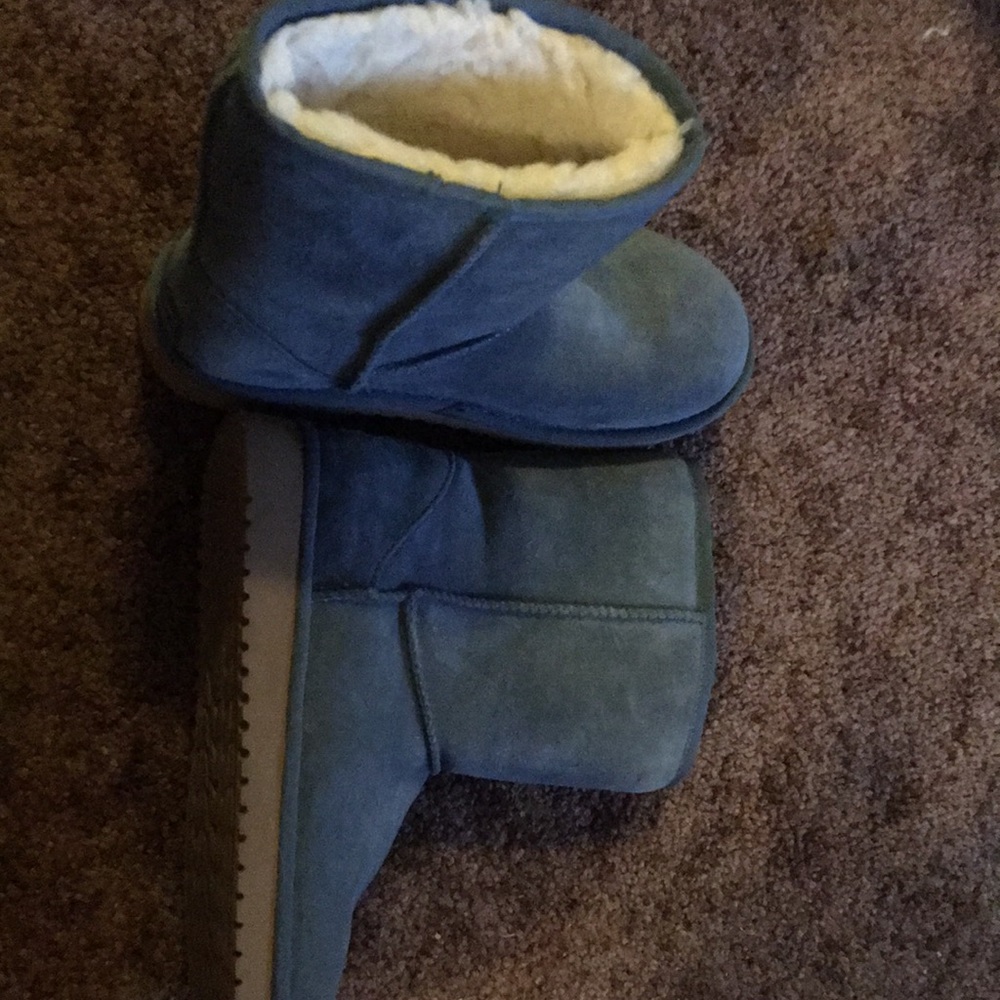 Blue Snow boots